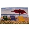 Asstd National Brand Beach Umbrella Rectangular Doormat - 18"x30" In Multi