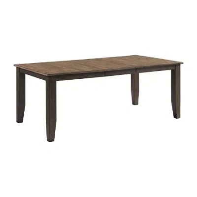Asstd National Brand Bellington Dining Collection Rectangular Wood-top Dining Table In Black