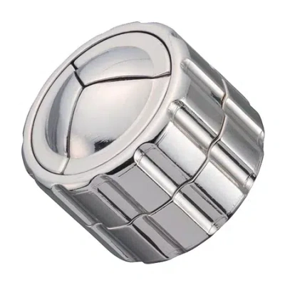 Asstd National Brand Bepuzzled Hanayama Level 4 Cast Puzzle - Cylinder In Multi