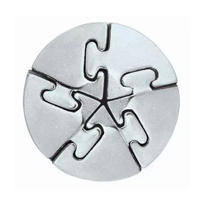 Asstd National Brand Bepuzzled Hanayama Level 5 Cast Puzzle - Spiral In Multi