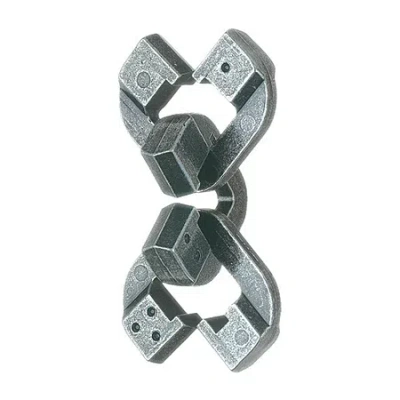 Asstd National Brand Bepuzzled Hanayama Level 6 Cast Puzzle - Chain In Multi