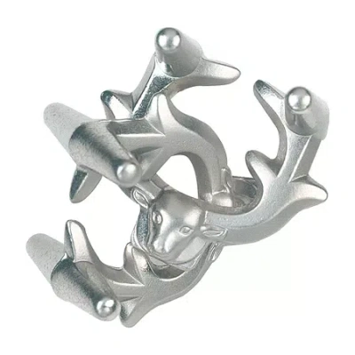 Asstd National Brand Bepuzzled Hanayama Level 6 Cast Puzzle - Elk In Multi