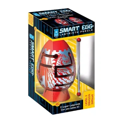 Asstd National Brand Bepuzzled Smart Egg 2-layer Labyrinth Puzzle - Reddragon: Difficult In Multi