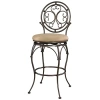 Asstd National Brand Big & Tall Belspring Barstool In Brown