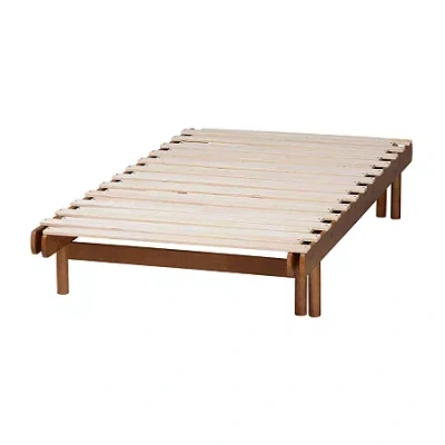 Asstd National Brand Bolivia Expandable Bed Frame In Brown