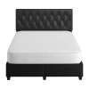 Asstd National Brand Boyd Sleep Vienna Storage Drawer Bed Frame In Black