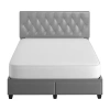 Asstd National Brand Boyd Sleep Vienna Storage Drawer Bed Frame In Gray