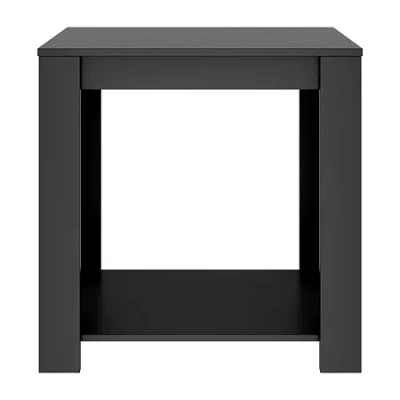 Asstd National Brand Brisbane Bedroom Collection Nightstand In Black