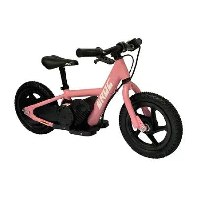 Asstd National Brand Brocusa Ebikes D1212 Inch Pink Ride-on Motorcycle In Transparent
