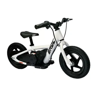 Asstd National Brand Brocusa Ebikes D1212 Inch White Ride-on Motorcycle In Transparent