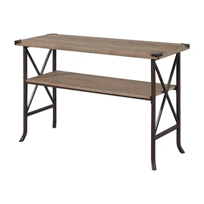 Asstd National Brand Brookline Living Room Collection Console Table In Brown