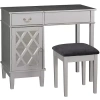 Asstd National Brand Brynn Vanity Set In Gray