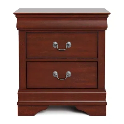 Asstd National Brand Burkhart 2-drawer Nightstand In Brown