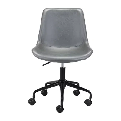 Asstd National Brand Byron Ergonomic Adjustable Office Chair In Gray