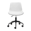 Asstd National Brand Byron Ergonomic Adjustable Office Chair In White