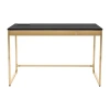 Asstd National Brand Callie Wood Drawer Desk In Black