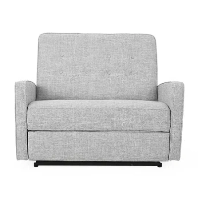 Asstd National Brand Calliope Track-arm Loveseat In Gray