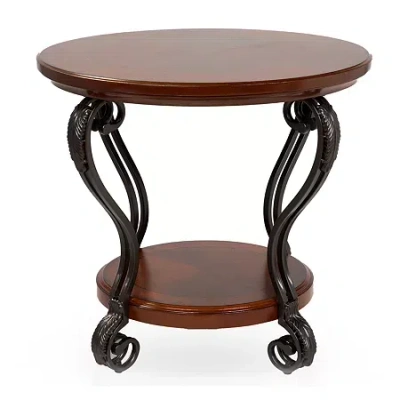 Asstd National Brand Camden Storage End Table In Brown