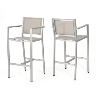Asstd National Brand Cape 2-pc. Bar Stool In Gray