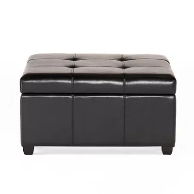 Asstd National Brand Carlsbad Storage Ottoman In Brown