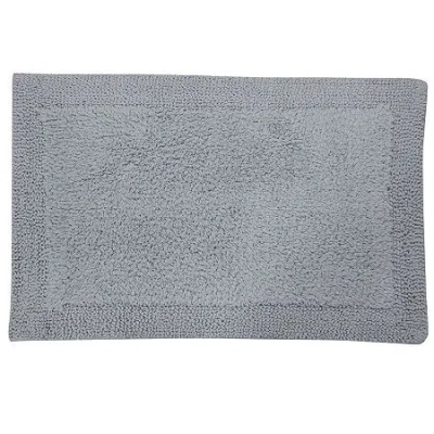 Asstd National Brand Castle Hill London Bella Napoli Bath Rug Collection In Silver