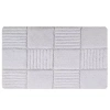Asstd National Brand Castle Hill London Chakkar Board Bath Rug Collection In White