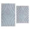 Asstd National Brand Castle Hill London Diamond 2-pc. Bath Rug Set In Blue