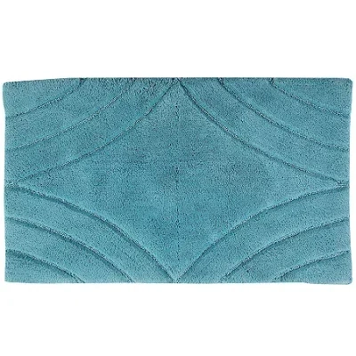Asstd National Brand Castle Hill London Diamond Bath Rug Collection In Blue