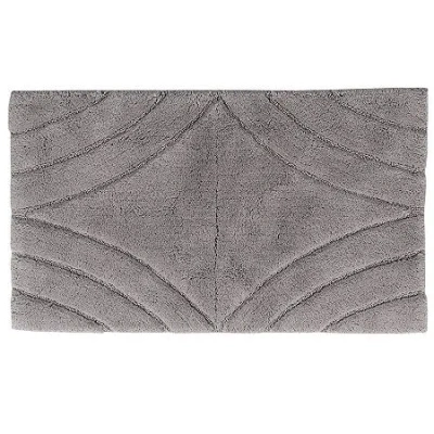 Asstd National Brand Castle Hill London Diamond Bath Rug Collection In Silver