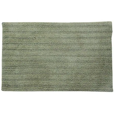 Asstd National Brand Castle Hill London Linear Reversible Bath Rug Collection In Green