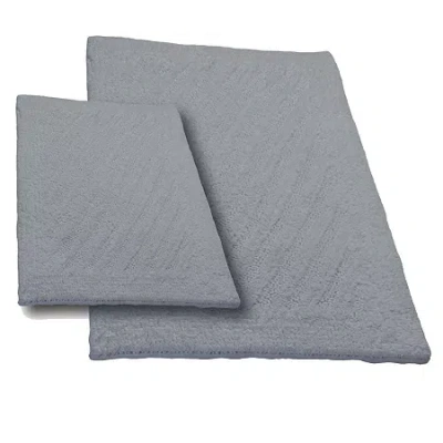 Asstd National Brand Castle Hill London Shooting Star Reversible 2-pc. Bath Rug Set In White