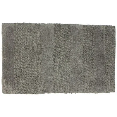 Asstd National Brand Castle Hill London Wide Cut Reversible Bath Rug Collection In Gray