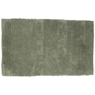 Asstd National Brand Castle Hill London Wide Cut Reversible Bath Rug Collection In Green
