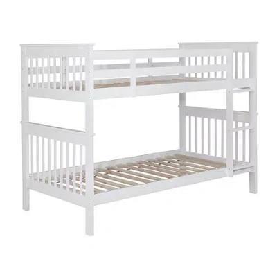 Asstd National Brand Chapman Kid's Bunk Bed In White