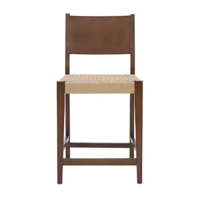 Asstd National Brand Charlet 2-pc. Counter Height Bar Stool In Brown