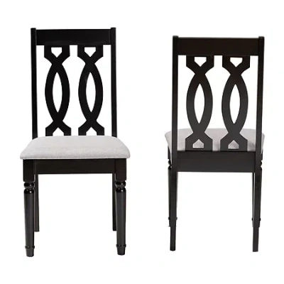 Asstd National Brand Cherese Dining Room Collection 2-pc. Dining Chair In Brown