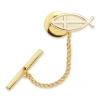 Asstd National Brand Christian Icthys Fish Tie Tack In Yellow