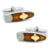Asstd National Brand Cigar Cufflinks In Brown