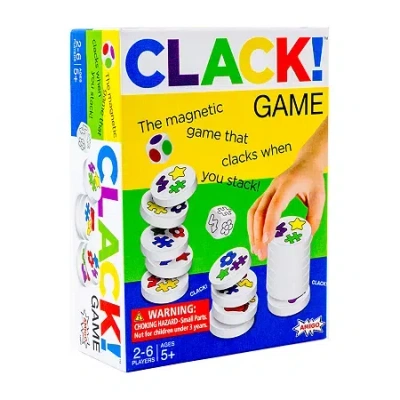 Asstd National Brand Clack! Board Game In Multi