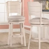 Asstd National Brand Clarion Swivel Barstool In White