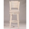 Asstd National Brand Clarion Swivel Counter Stool In White
