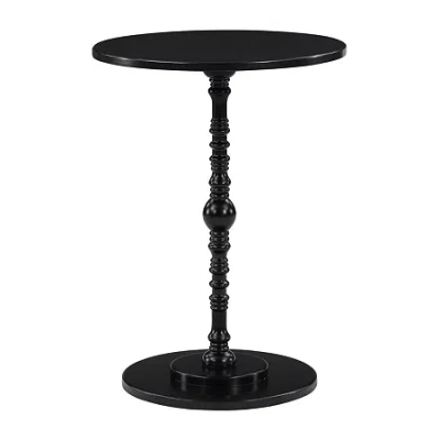 Asstd National Brand Classic Accents End Table In Black