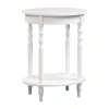 Asstd National Brand Classic Living Room Collection End Table In White