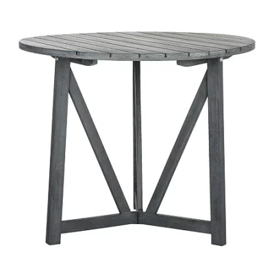 Asstd National Brand Cloverdale Patio Collection Dining Table In Gray