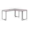 Asstd National Brand Coach L-shape Writing Desk In Gray