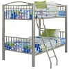 Asstd National Brand Colton Bunk Bed In Gray