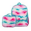 Asstd National Brand Combo Backpack With Lunch Bag In Pink
