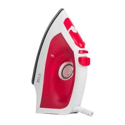 Asstd National Brand Commercial Care 1,200 Watt Clothing Steam Iron In Red