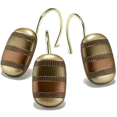 Asstd National Brand Contempo Shower Curtain Hooks In Multi