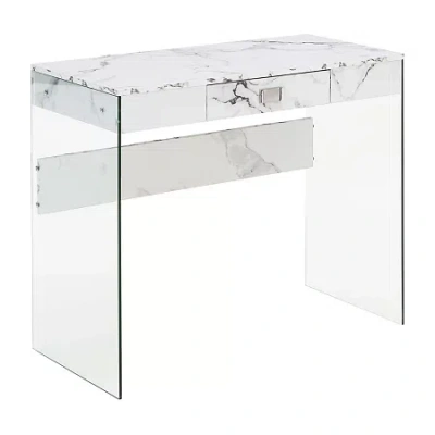 Asstd National Brand Conveniece Concepts Soho 36-inch Desk In White